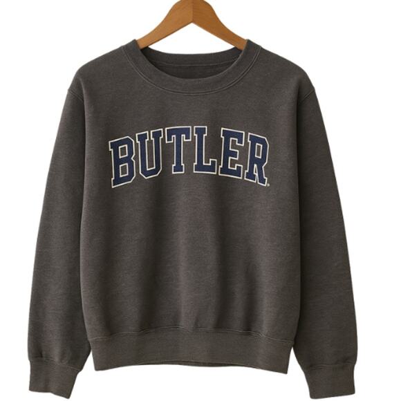Butler University Crewneck Sweatshirt in Dark Heather Gray – EUC Size XL - Picture 2 of 4